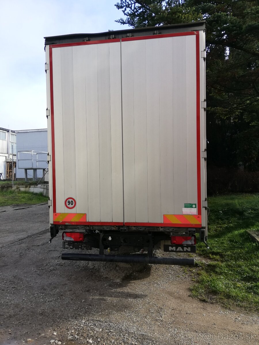 Predám MAN TGL 12.250 valník s plachtou - 4