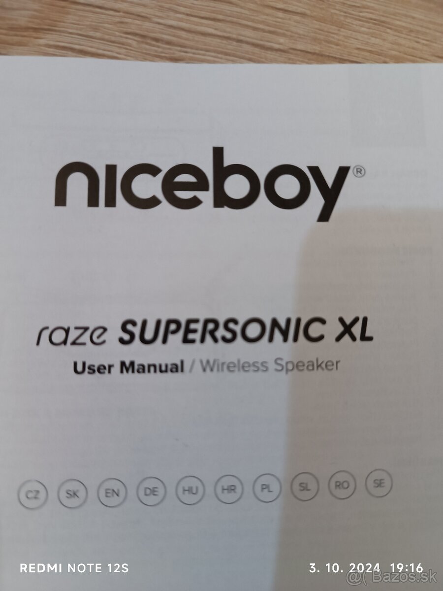 Bluetooth Reproduktor Niceboy Supersonic XL - 4