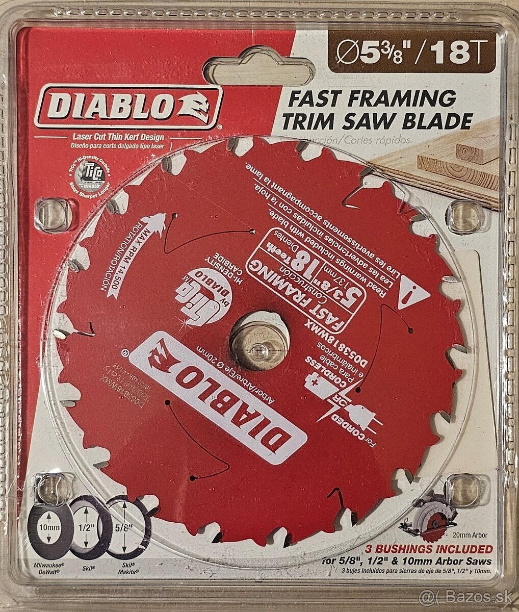 Diablo kotúče KARBID - 4