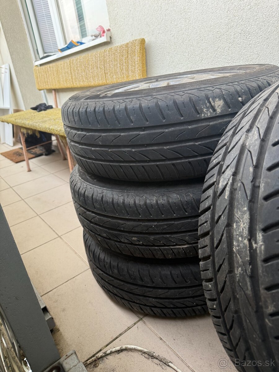 Letné pneumatiky + disky Renault Megane - 4