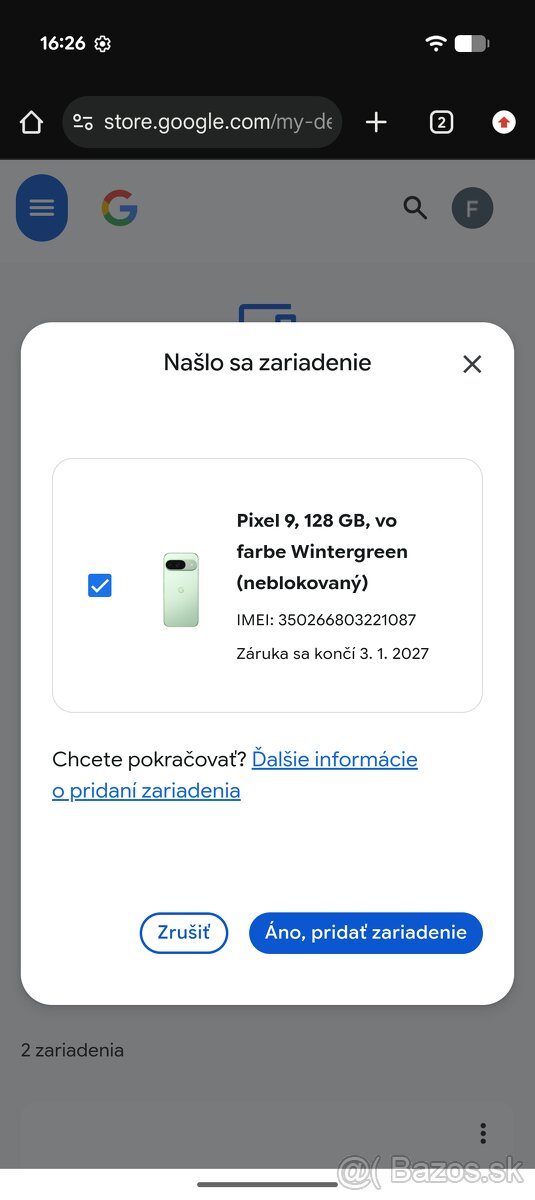 Predám Google Pixel 9, 128 GB – Wintergreen - 4