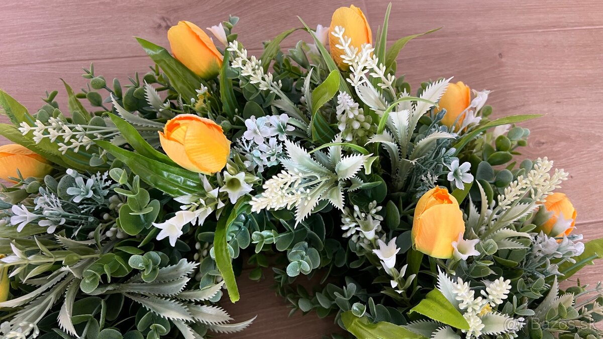 Veniec tulipány , priemer 45 cm - 4