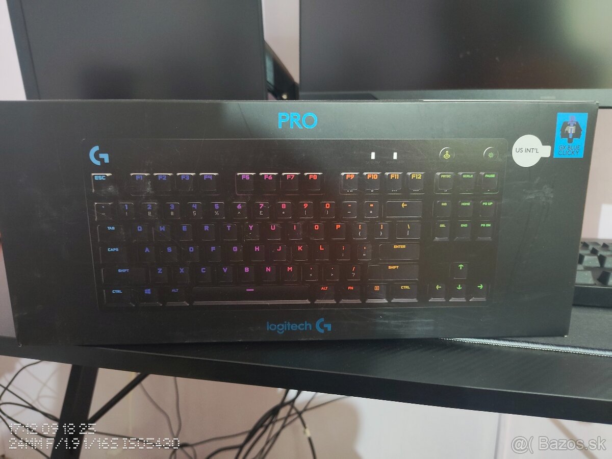 Predám hernú zostavu Logitech klávesnica, myš, slúchadžívan. - 4