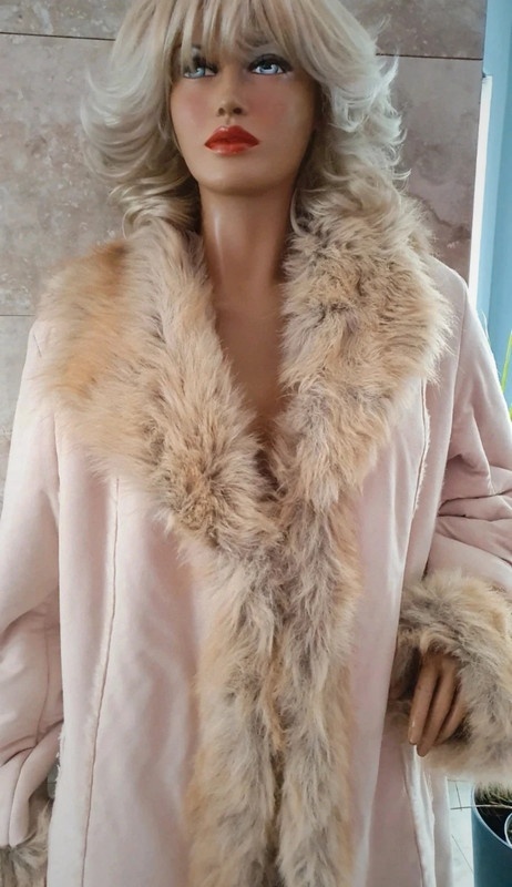 Kožuch, zimný kabát veľkosť XL, 44 - 4