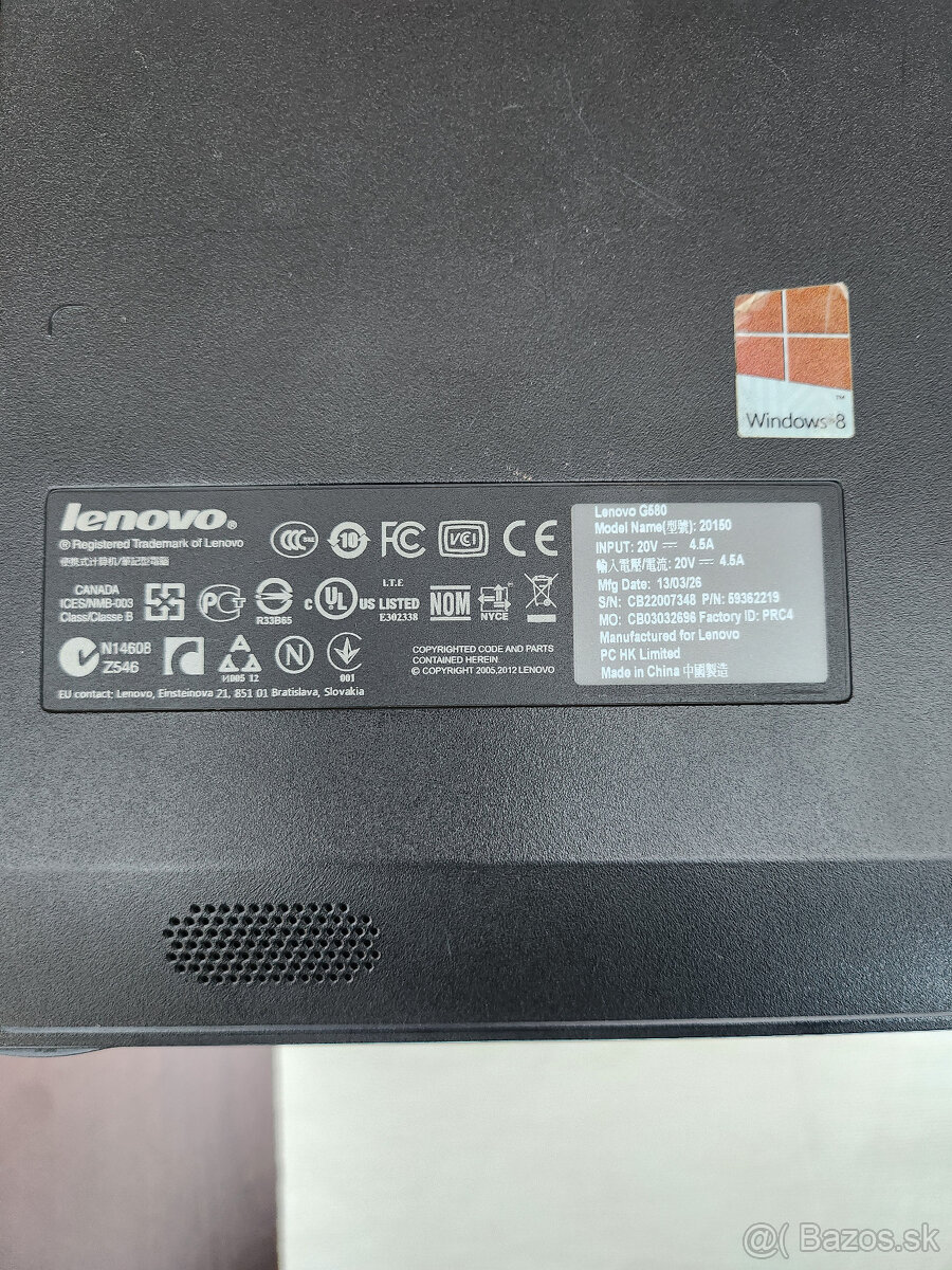 LENOVO G580 - 4
