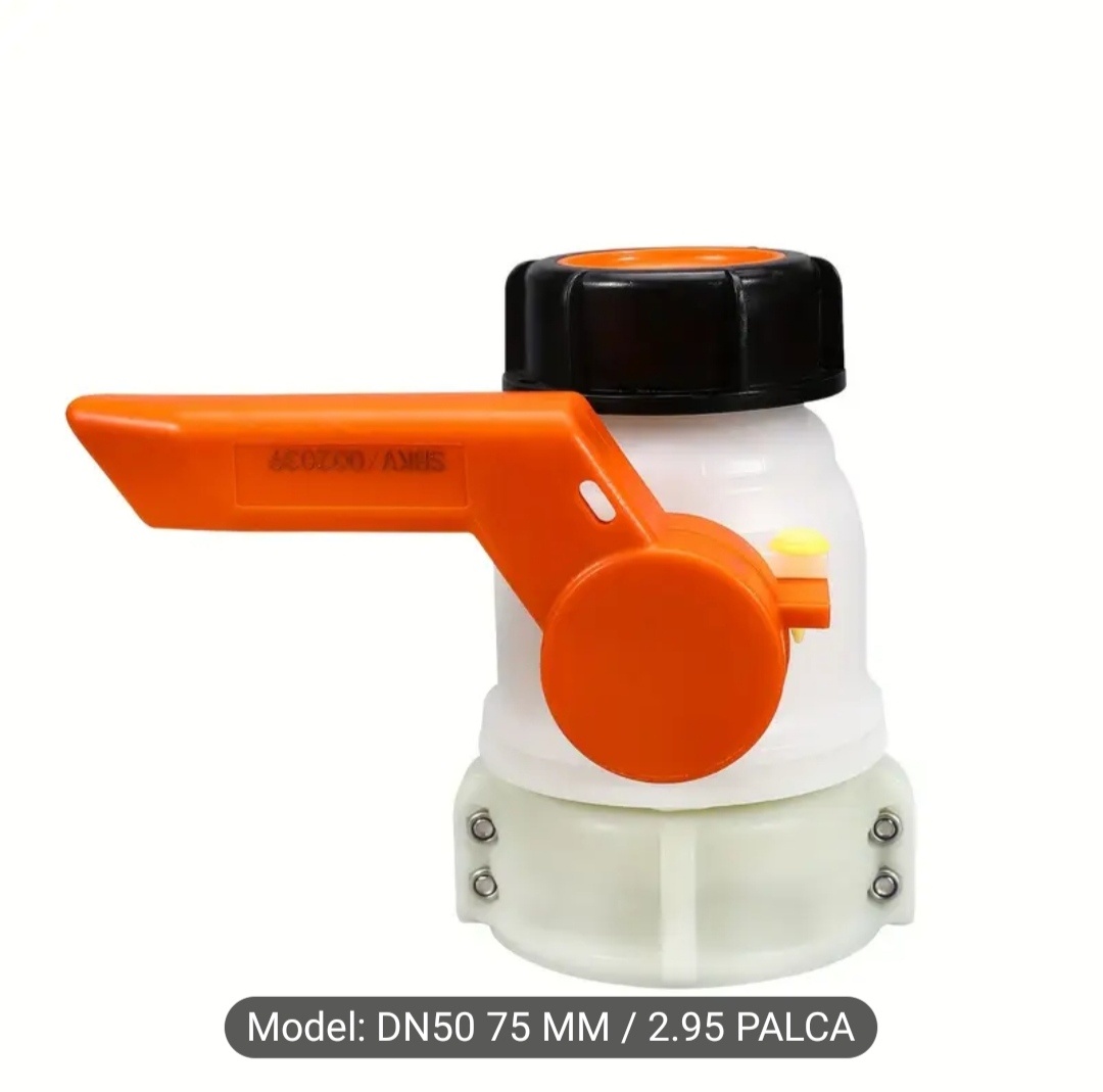 IBC ventil na nádrž 1000l./75 mm - 4