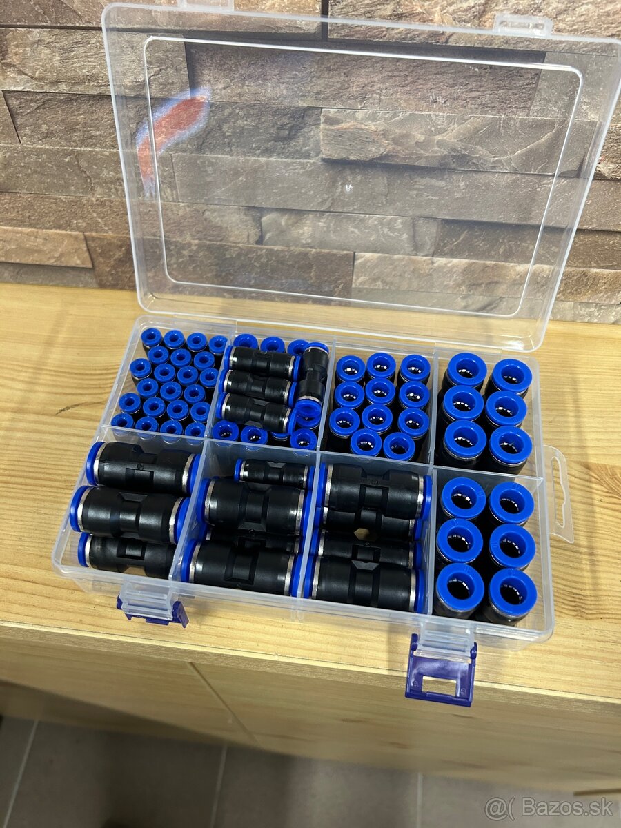 Sada pneumatických rýchlospojok - 4