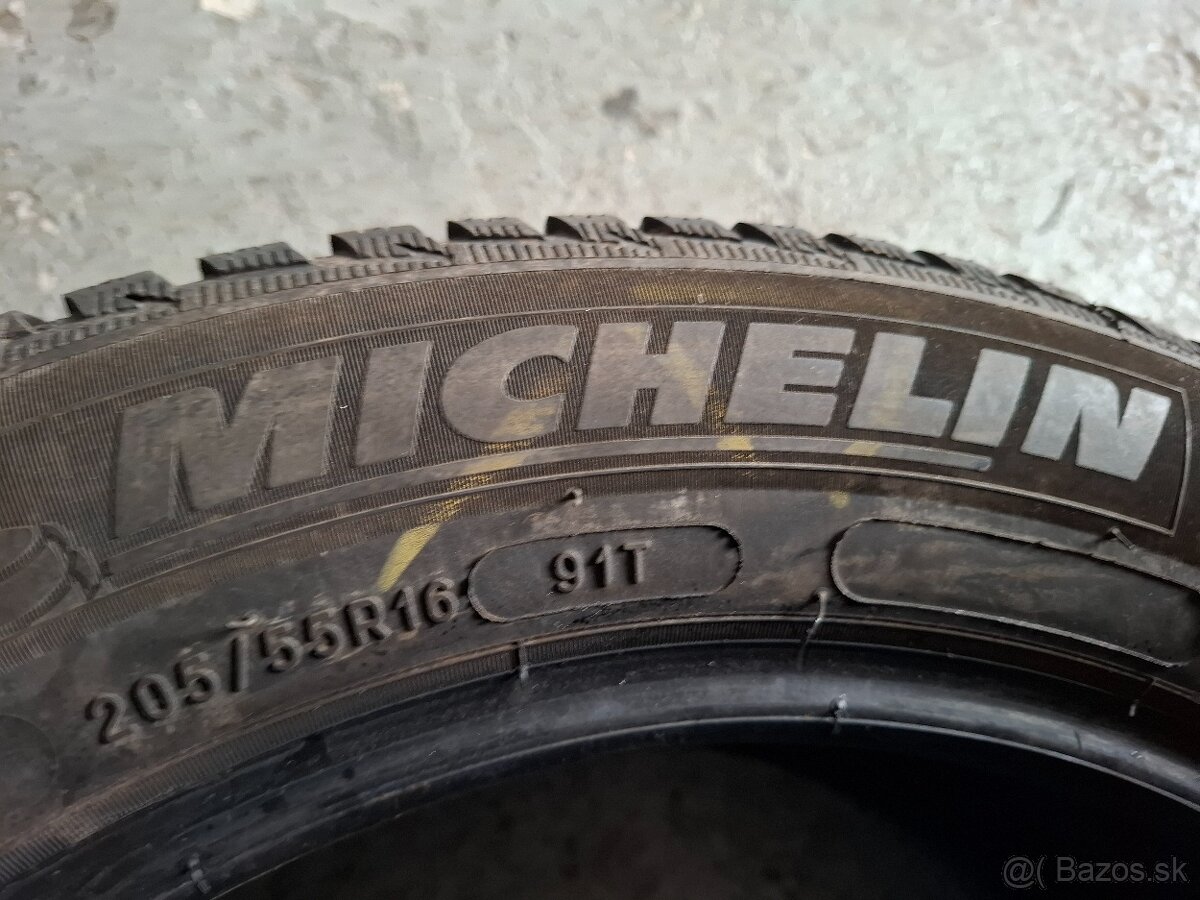 205/55 r16 zimné pneumatiky Michelin - 4