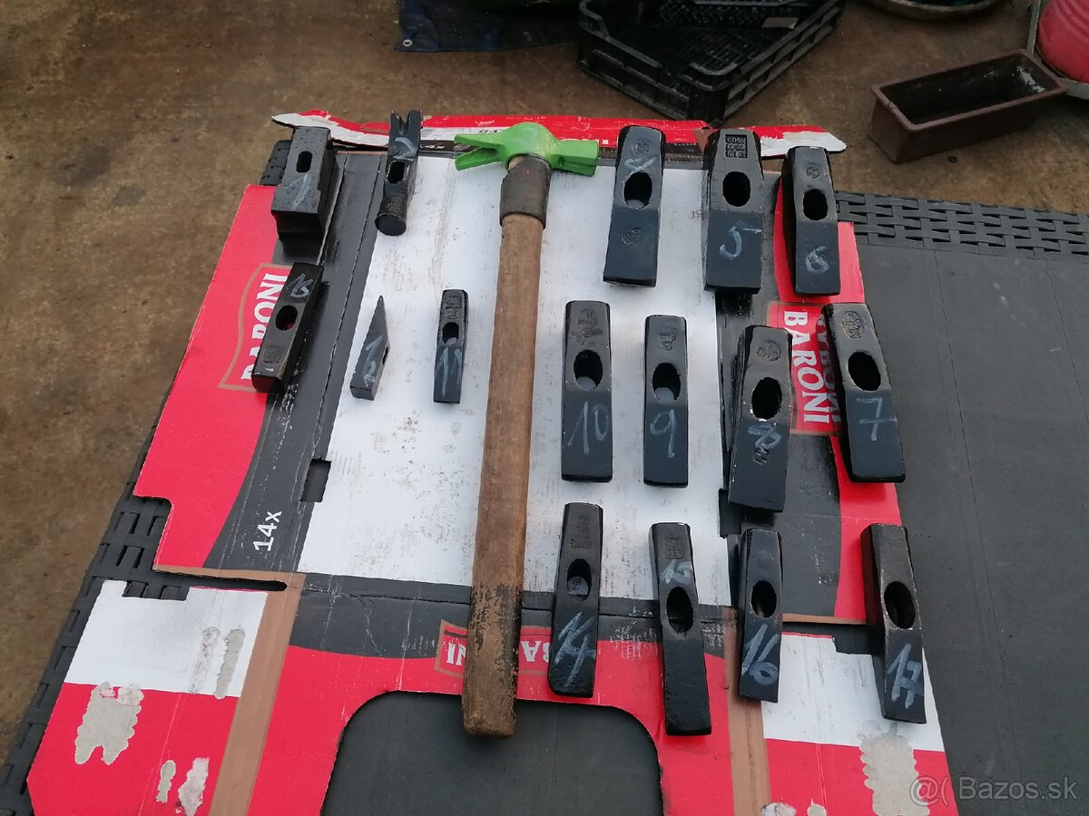 Sekery, štiepačky, kliny, kladiva - 4