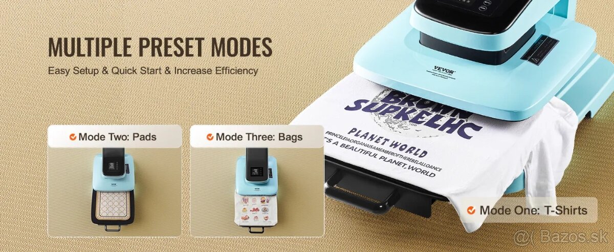 Automatický tepelný lis VEVOR+ lis na hrnceky/termosky - 4