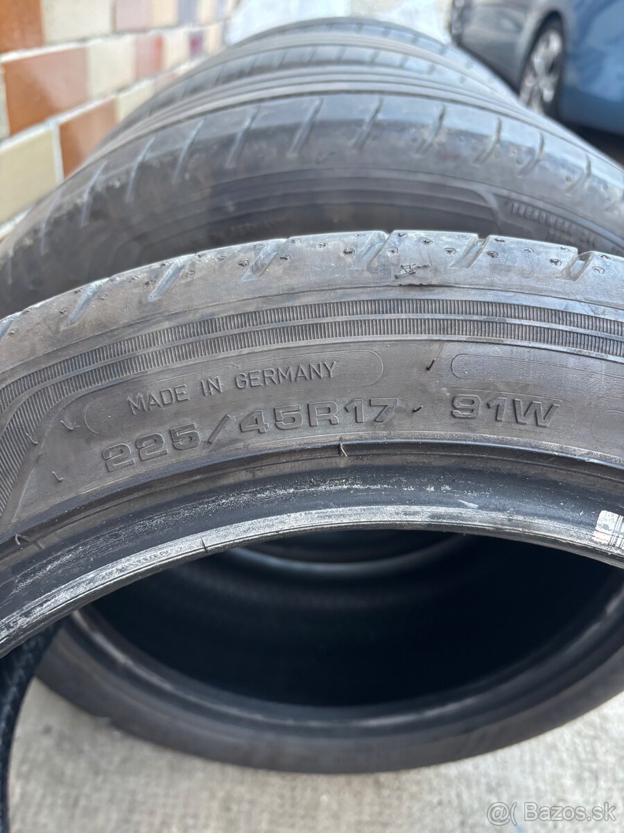 Letné pneumatiky Goodyear 225/45 R17 - 4