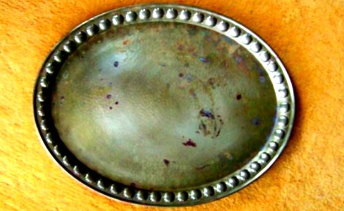 medená sada na fondue, nerezový príbo, podnos, vailing - 4