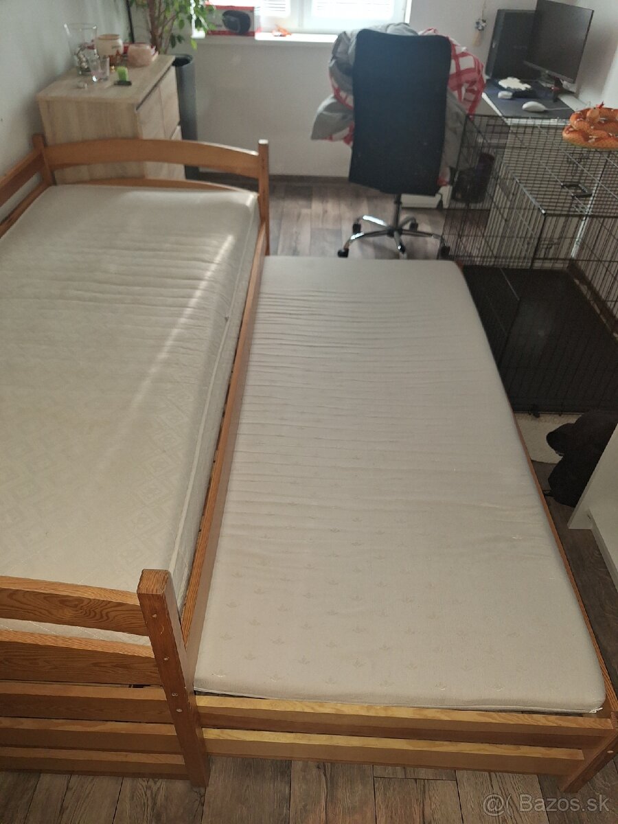 Posteľ masív 90x200. - 4