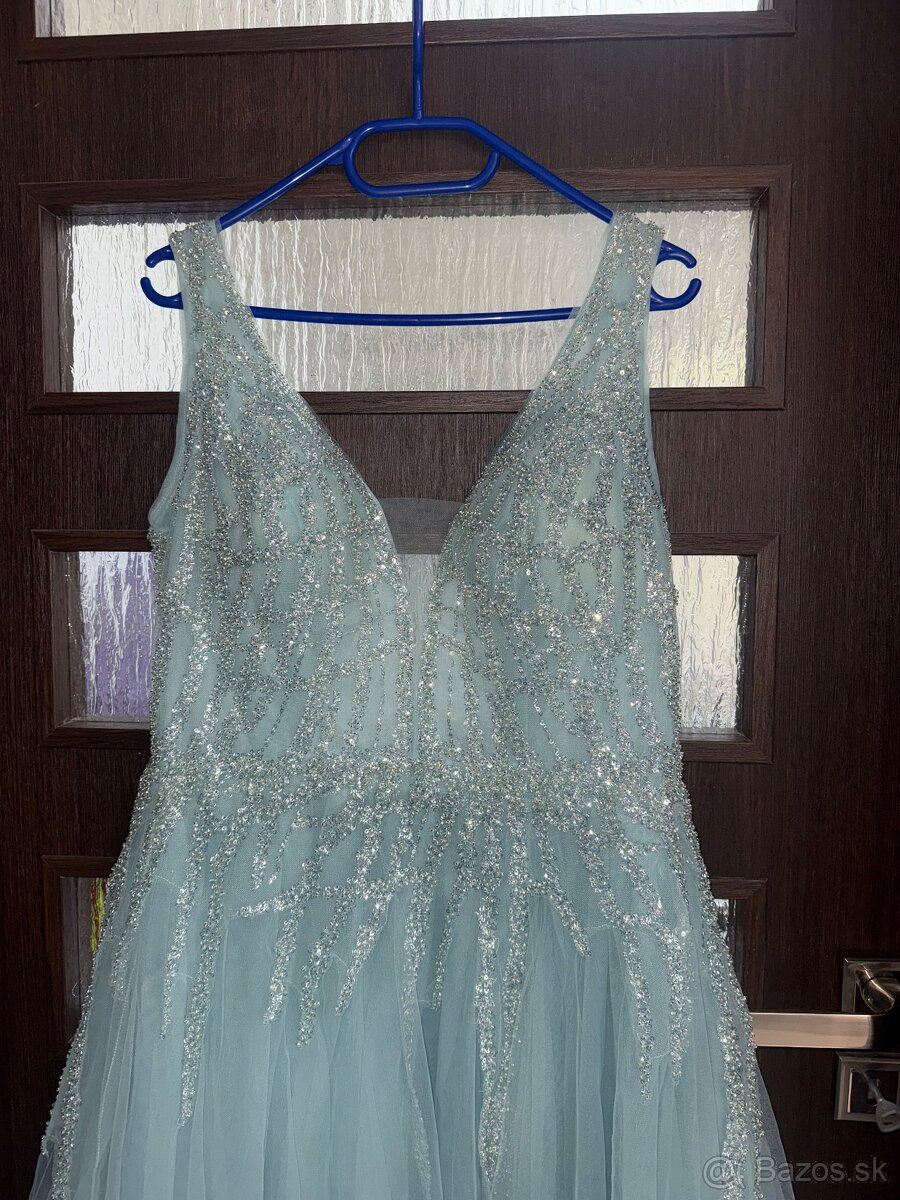 Dámske plesove šaty M/L - 4