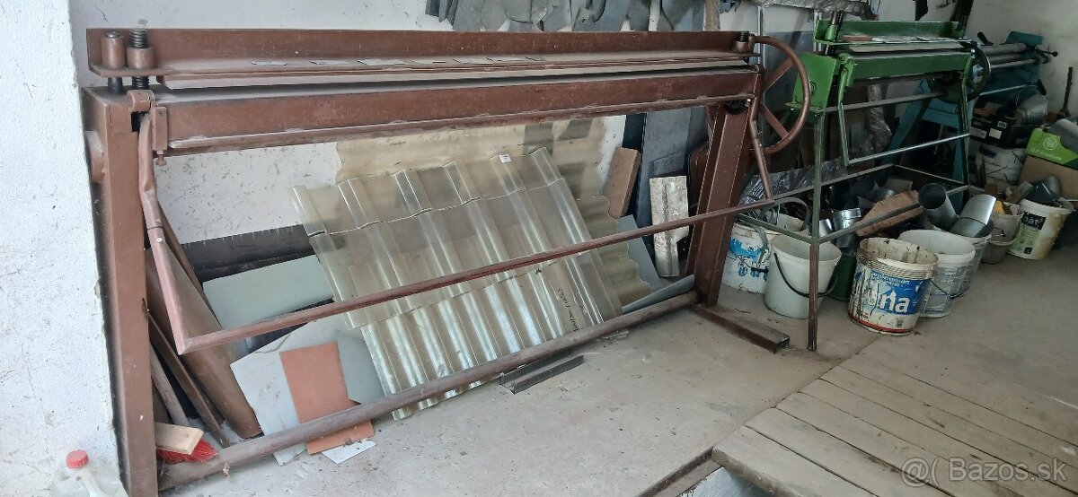 Tabuĺové nožnice, Stáčačku, Ohýbačku 2 m - 4