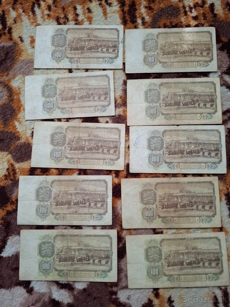 Staré bankovky 1 - 4
