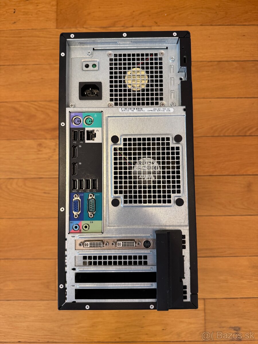 Intel i7‑3770, 16 GB RAM, NVIDIA Quadro FX 1500 - 4