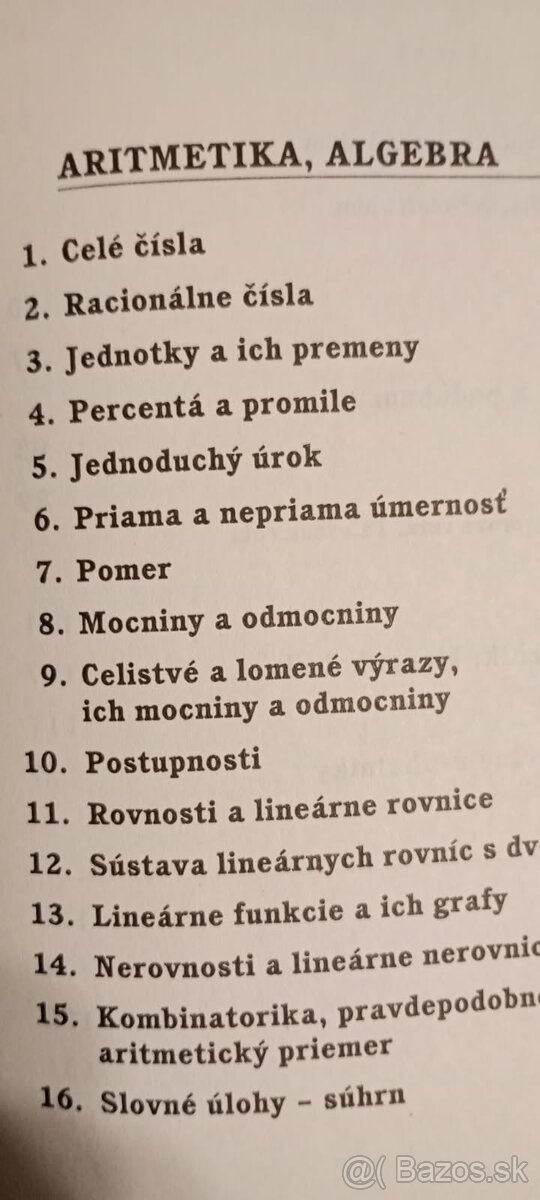 Matematika v príkladoch - zbierka úloh pre 6.-9.r.zš - 4