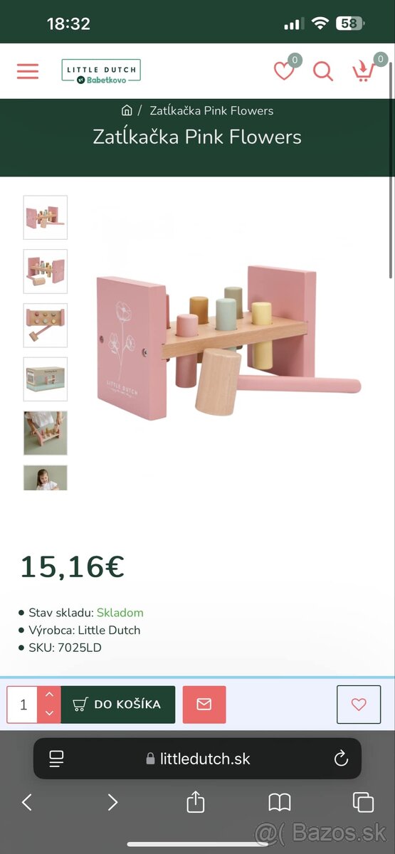 Predám detský kočík, zatĺkačku a xylofón - 4