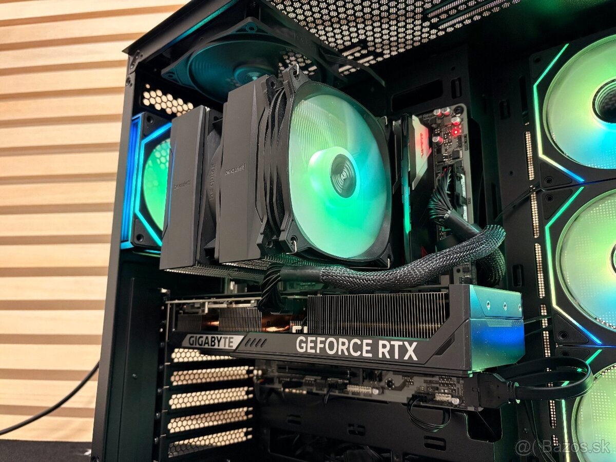 Herný PC R7 7800X3D / RTX 5070 12GB / 32GB DDR5 / 1TB NVMe - 4