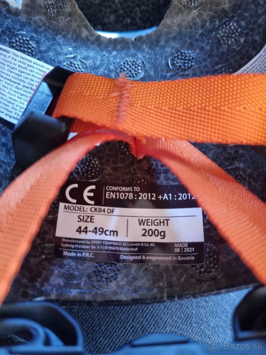 Cestná prilba pre chlapčeka - 4