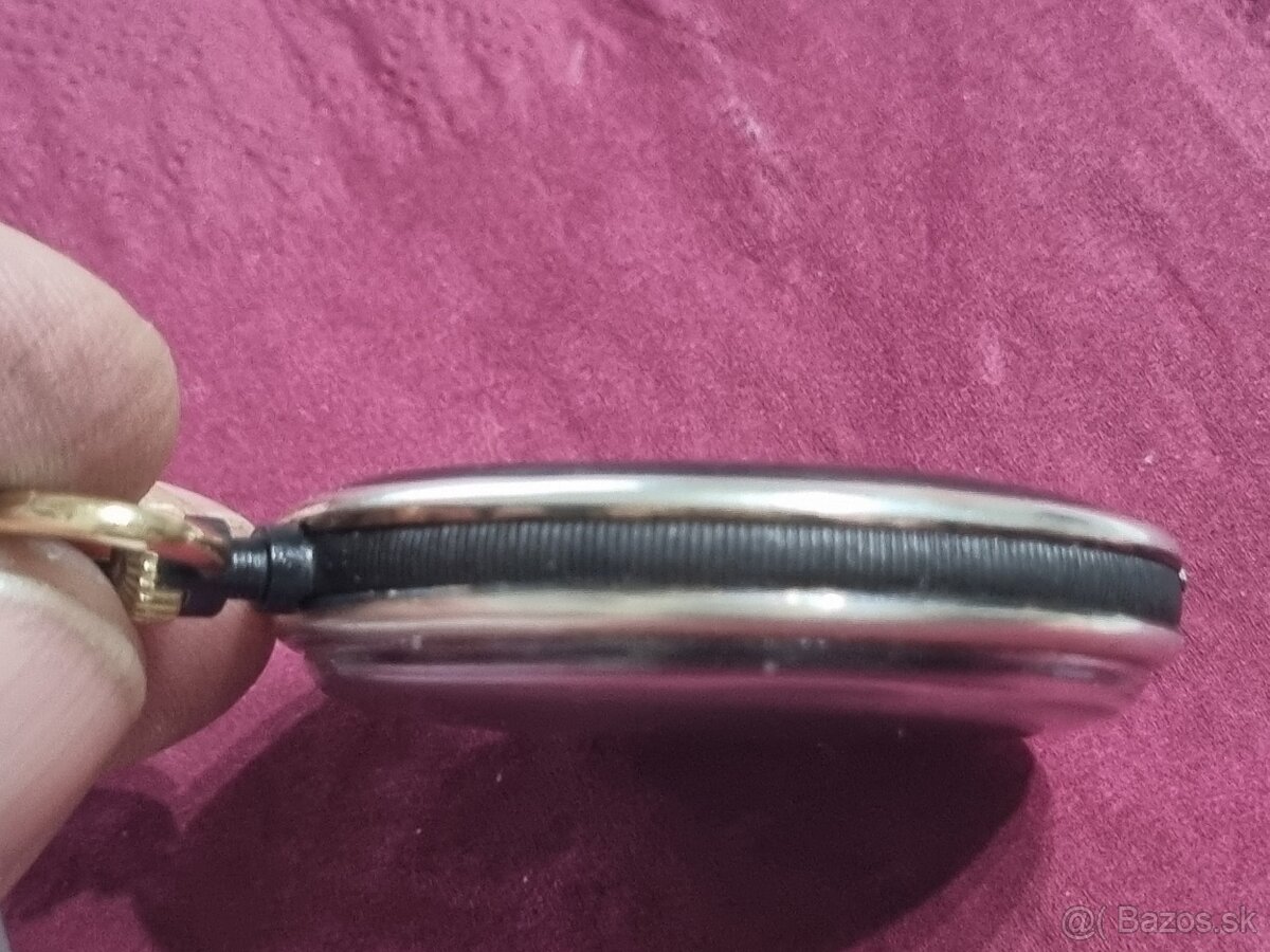 Vreckové hodinky,Omega,brunírované. - 4