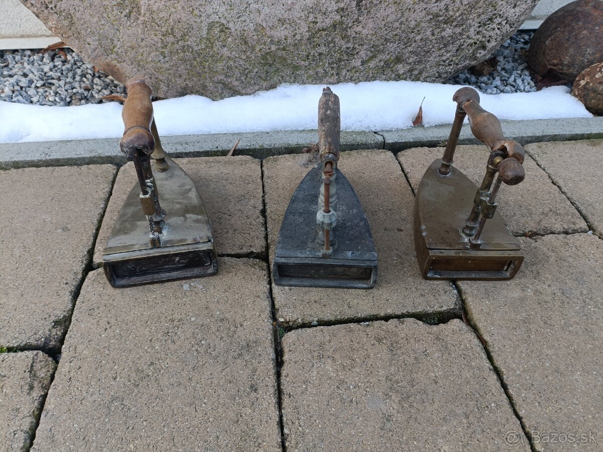 Predam 3 stare mosadzne zehlicky - 4