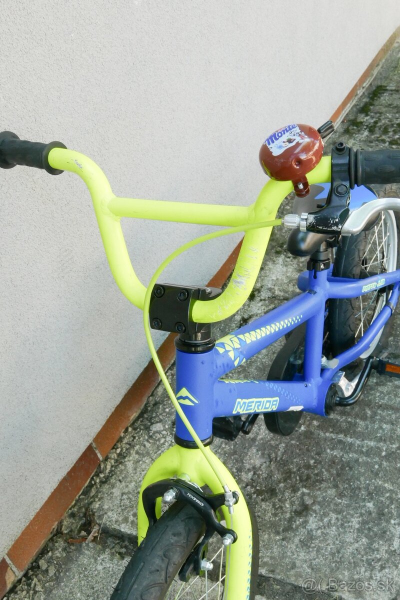 Predám detský duralový bicykel Merida Matts 16 - 4