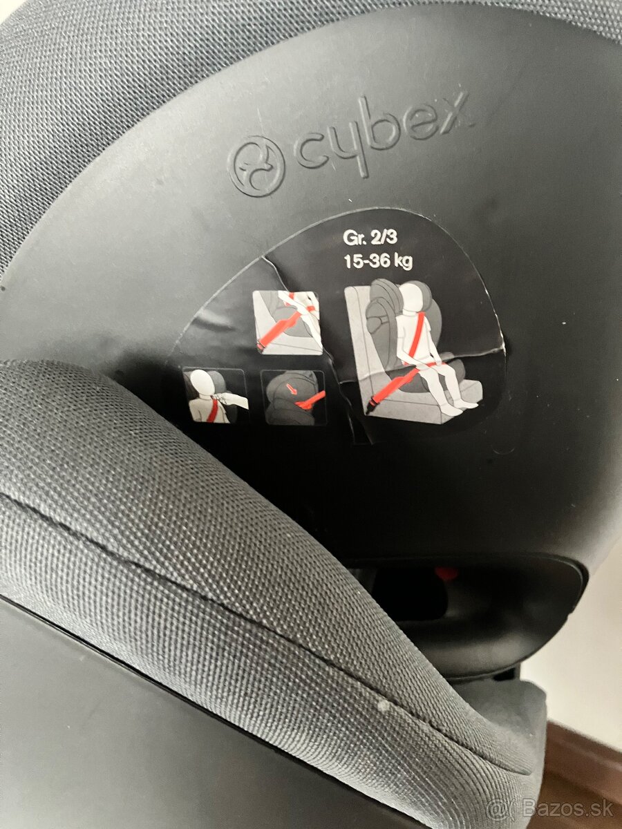Autosedacka CYBEX Solution M-Fix 15-36kg - 4