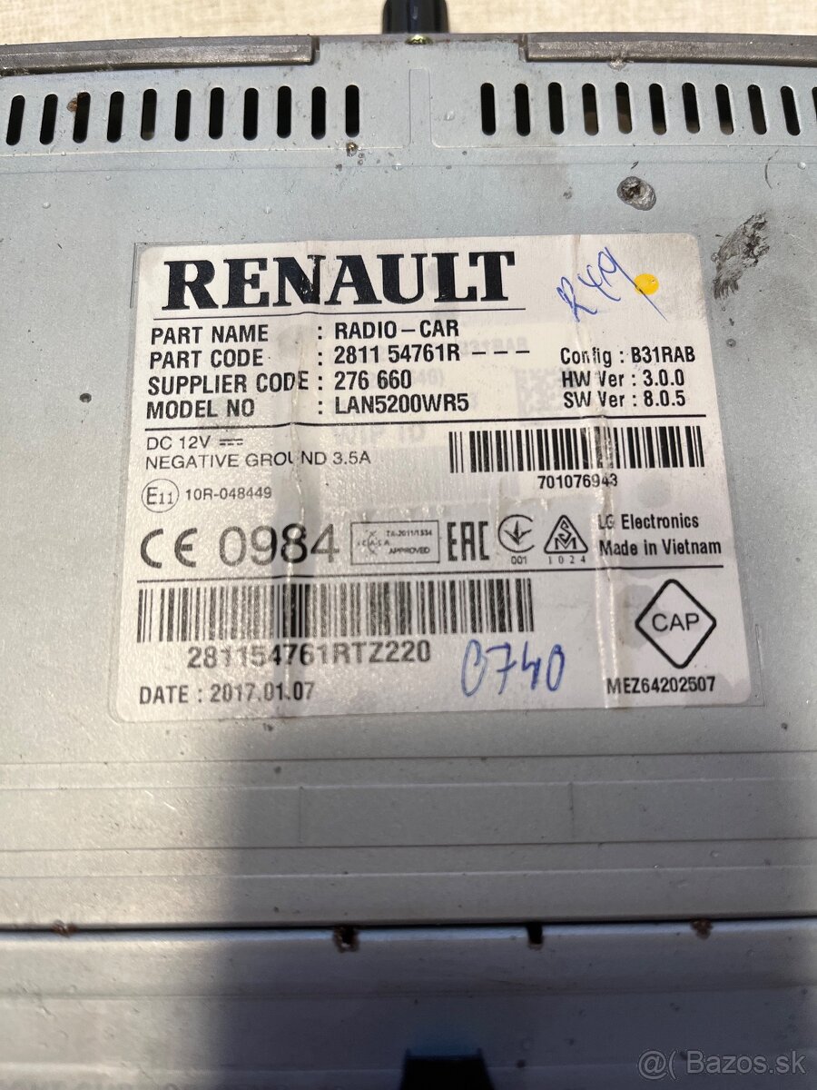 Autoradio Dacia |Media Nav - 4