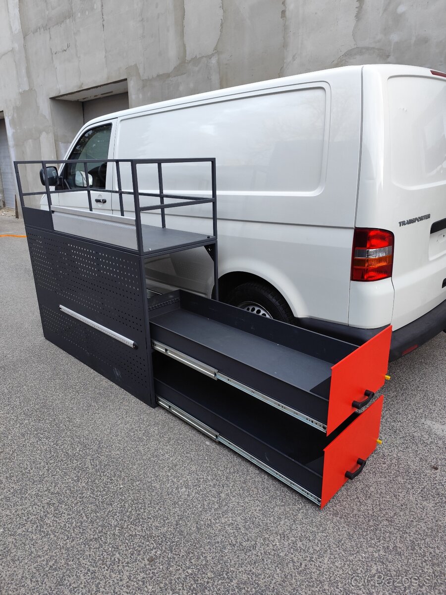 Regále do auta Würth predná stena - 4