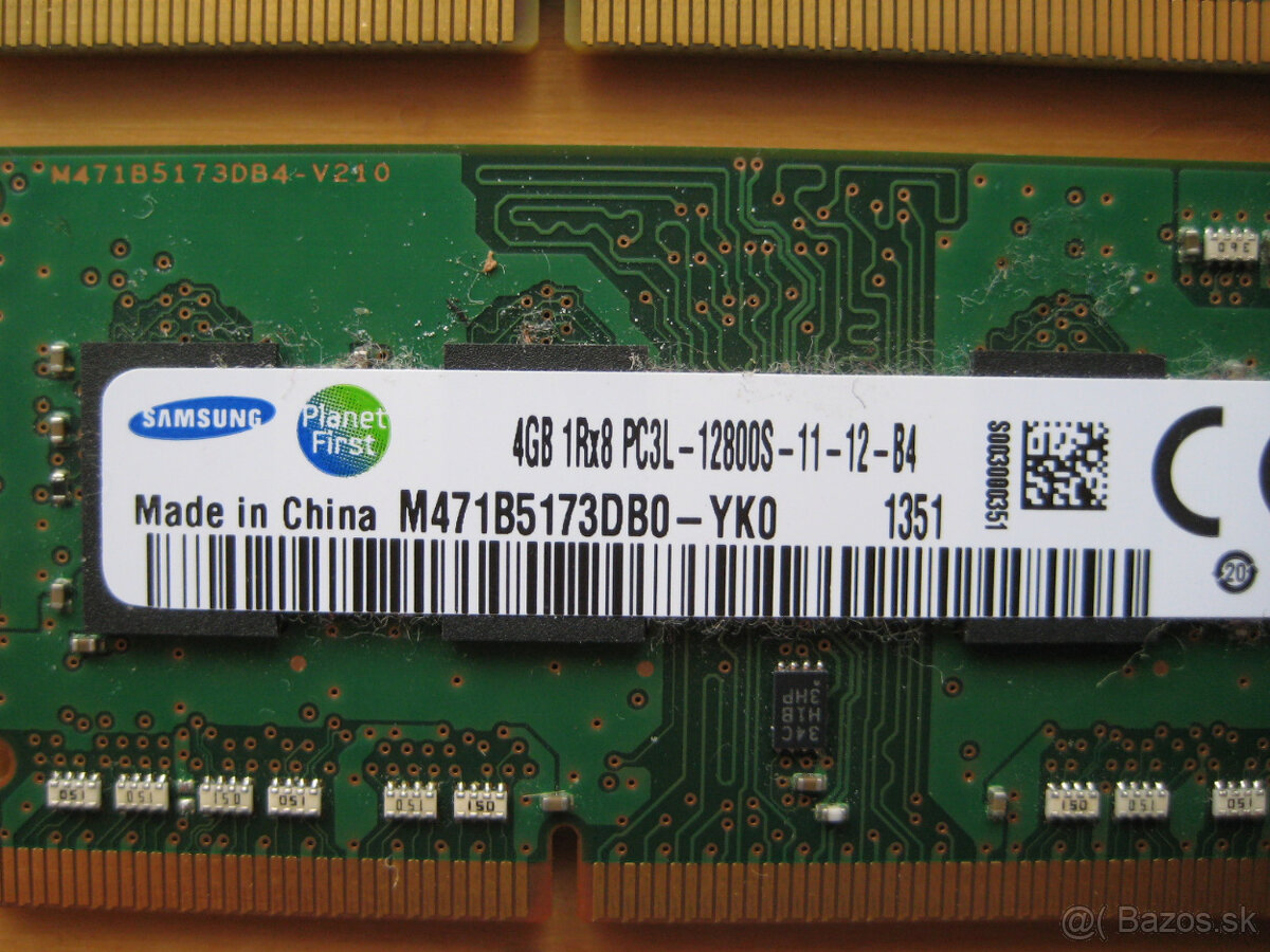 ♦️ Pamäte DDR3 ♦️ 4 GB pre notebooky ♦️ - 4