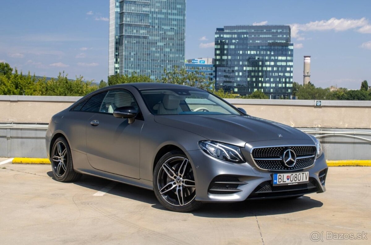 Mercedes-Benz E trieda Kupé 200 4matic A/T - 4