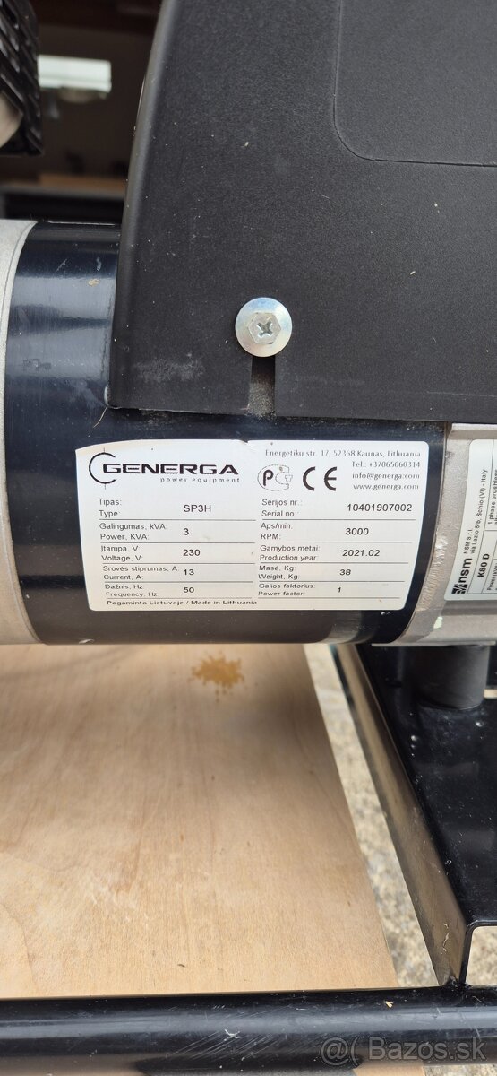 Elektrocentrála Honda - 4