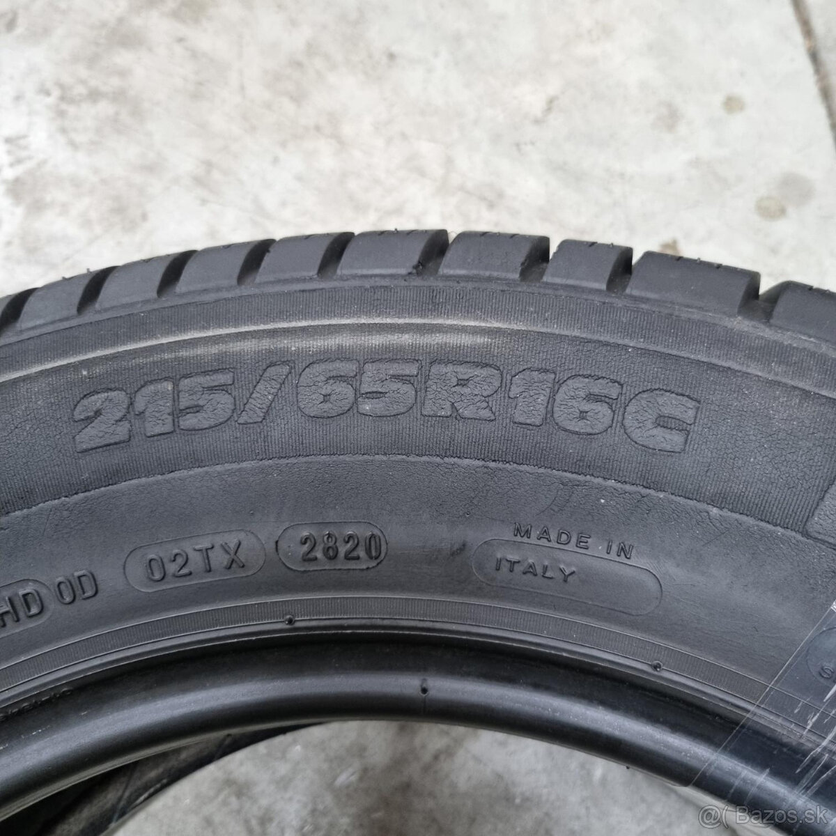 Letné dodávkové pneumatiky 215/65 R16C MICHELIN - 4