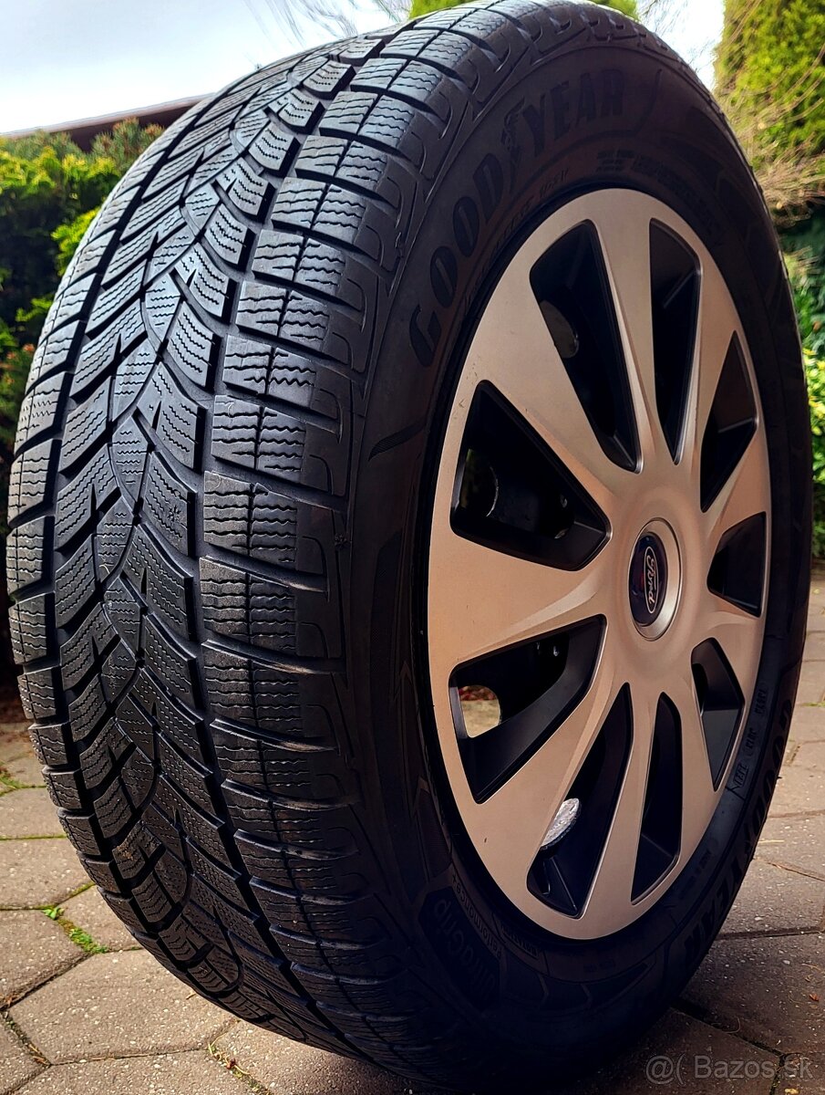 zimné kolá R17 5x108 Ford Kuga, pneu 235/55 - 4