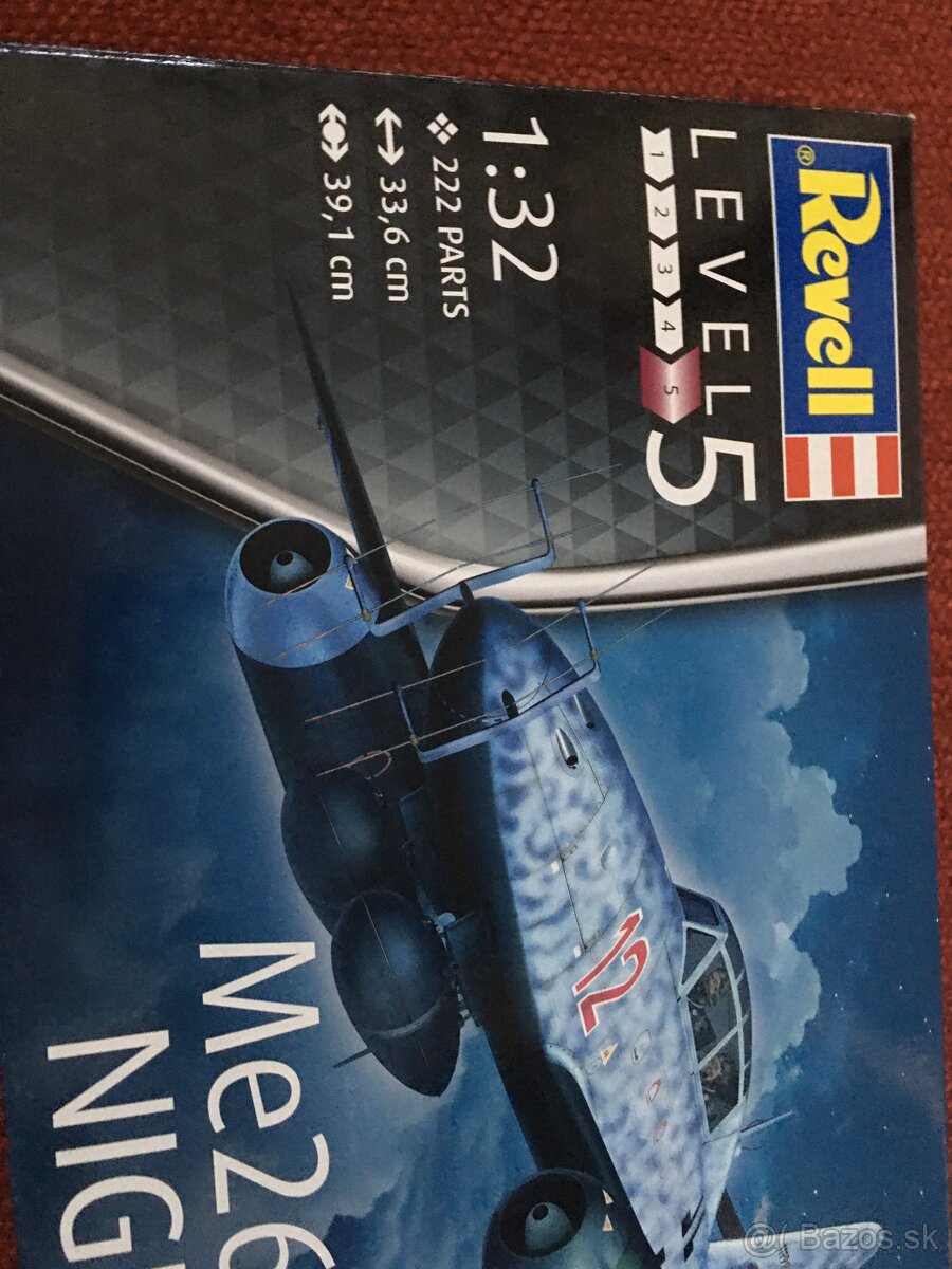 Letecky model MESSERSCHMITT ME 262 ,1 : 32, REVELL - 4