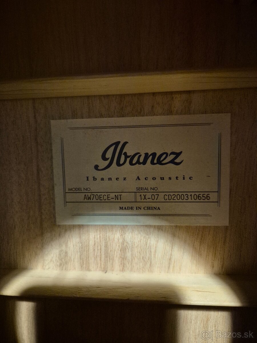 Ibanez - elektroakustická gitara - 4