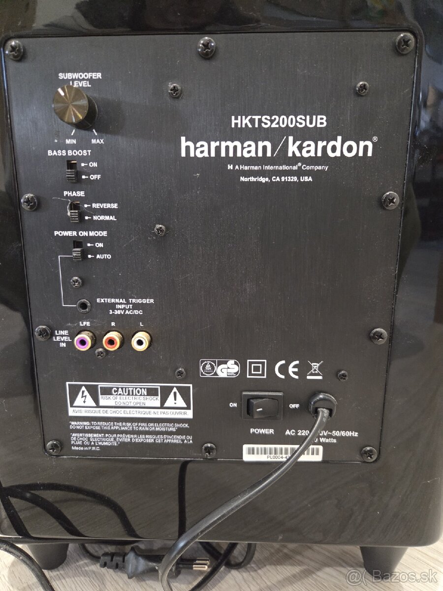 Harman kardon HKTS11BQ + HKTS200 SUB - 4