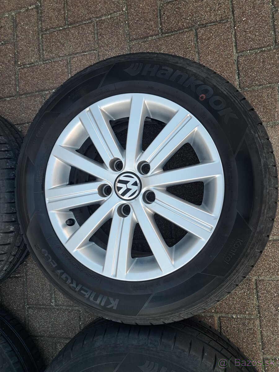 Letne elektrony VW original 5×112 R15 195/65 - 4