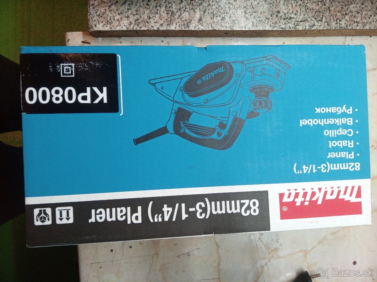 Makita elektro hobľovačka. - 4