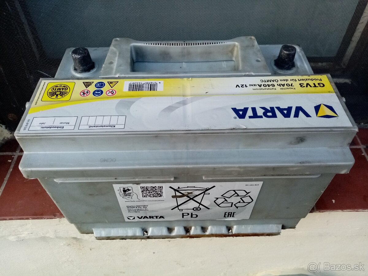 AUTOBATÉRIA - AKUMULÁTOR - 12v - - 4