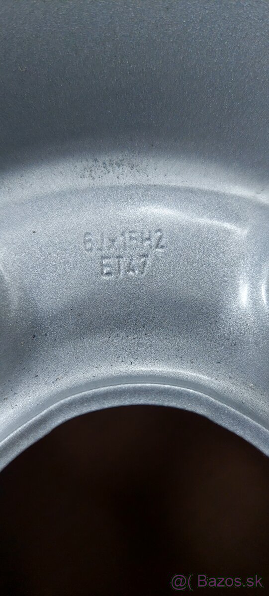 Plechové disky 5x112 R15 - 4