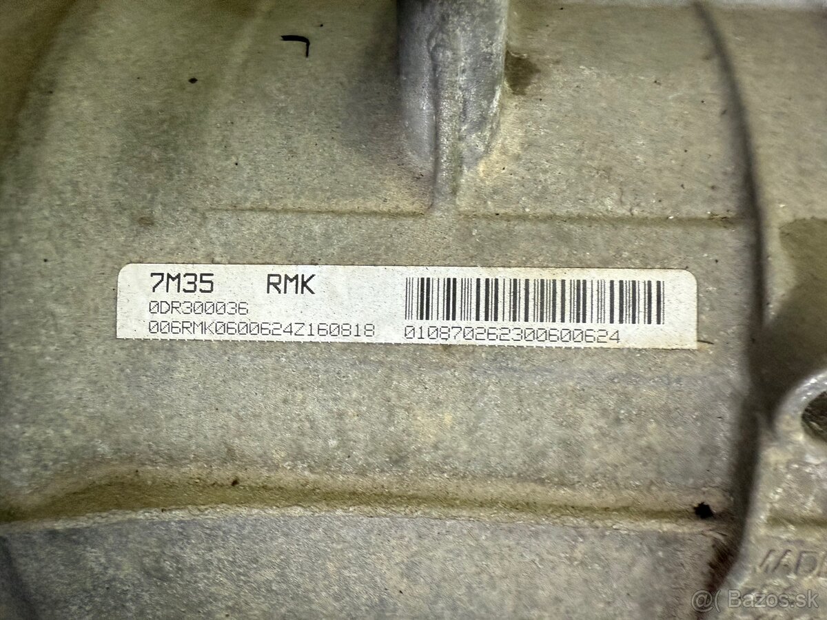Vw amarok prevodovka 8HP 3.0tdi