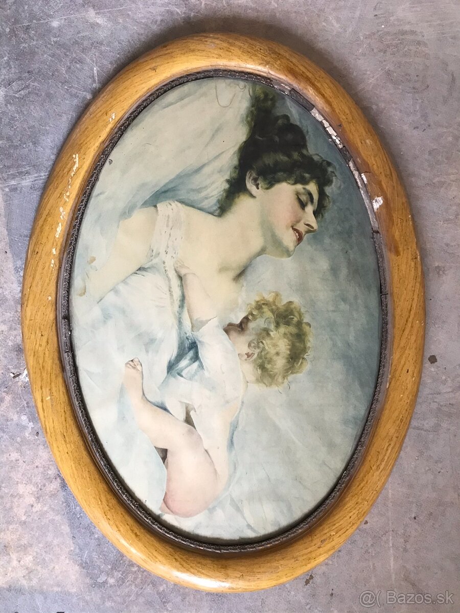 staré obrazy a rámy - 4