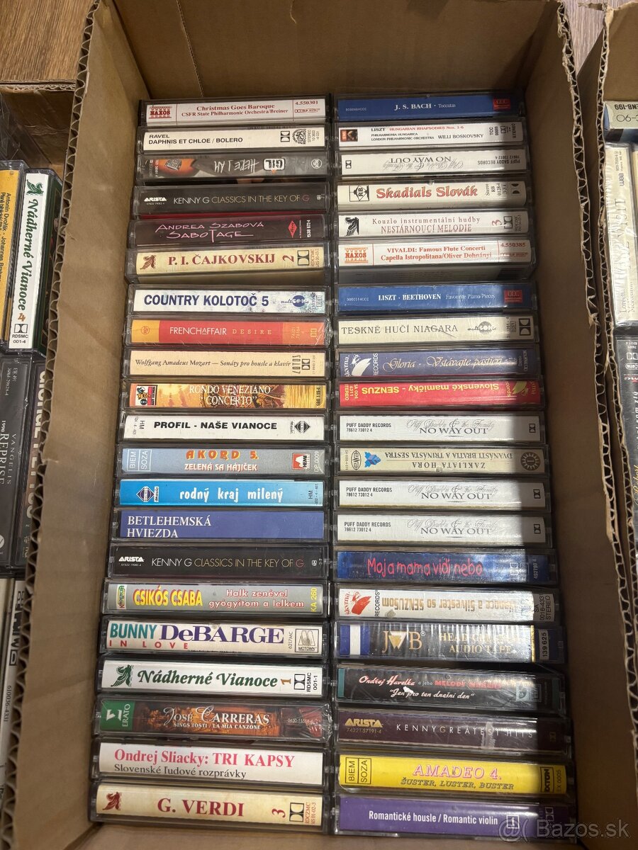 Originál zabalené aj nezabalené MC kazety - 4