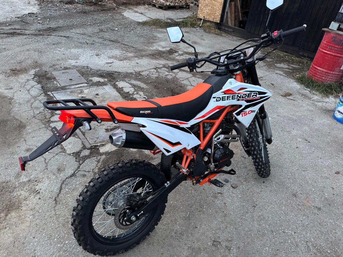 Enduro Defender 150cm3 2roky