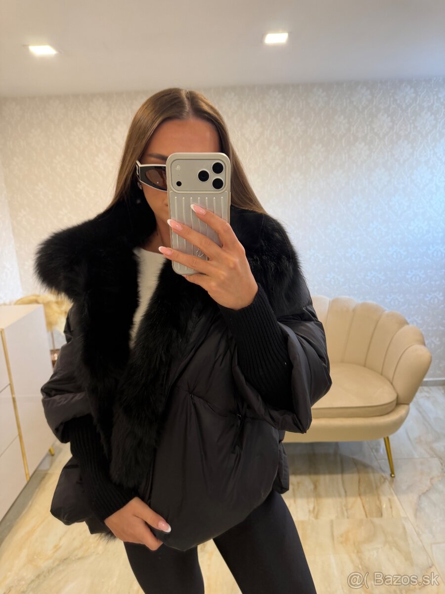 Bunda s pravou kožušinou - 4