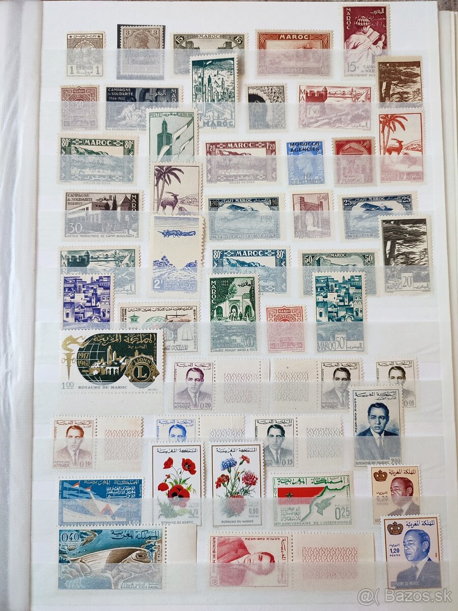 Zbierka poštových známok Afrika - 4