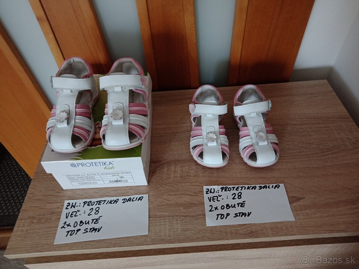 Dievčenské sandále zn.Protetika Dalia veľ.28 - 4